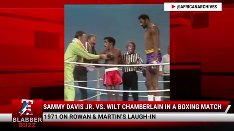 Sammy Davis Jr. Vs. Wilt Chamberlain In A Boxing Match