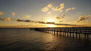 Sunset Over Dickinson Bay Time Lapse