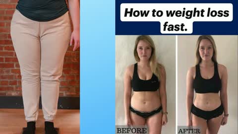 How to Lose weight fast