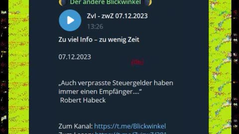 Zu viel Info – zu wenig Zeit o7.12.2023