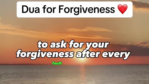 Dua for Forgiveness ❤️ Share ✅With Others |