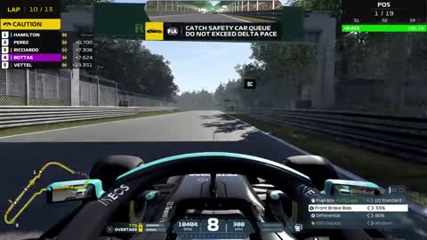 F1 2021 - Championship Round 14 Monza Mercedes F1 W12 Hamilton