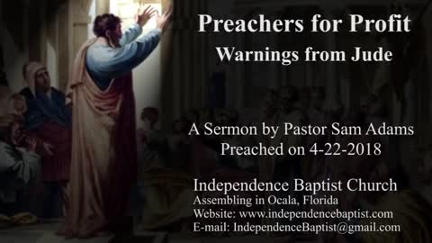 Preachers for Profit - Warnings from Jude