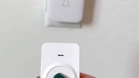 Wireless Doorbell, AVANTEK Mini Waterproof Door Bell Chime Operating at 1000 Feet