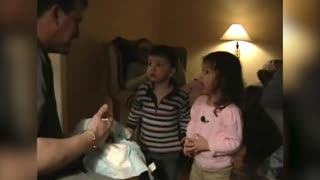 Dad Pranks Kids with Cake-Filled Diaper