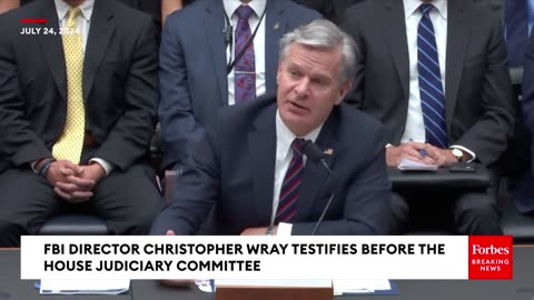 Lawmaker Asks FBI Director About Jeffrey Epstein Tapes