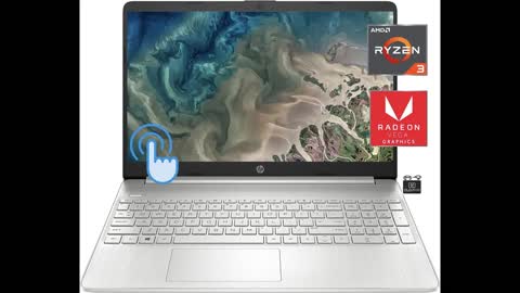 Review: Newest HP Notebook Laptop, 15.6" HD Touchscreen, AMD Ryzen 3 3250U Processor, 8GB DDR4...