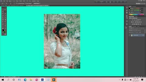 How to Joint picture Editing of background in photoshop cc