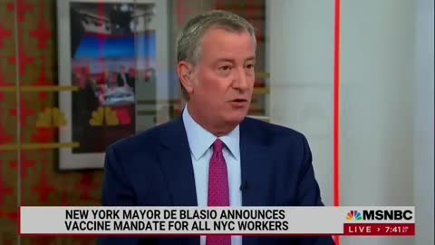 NYC Mayor Bill de Blasio: