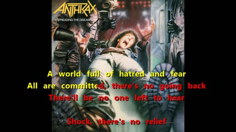 Anthrax - Aftershock {into the karaoke}
