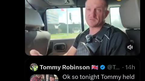 Tommy Robinson reased from prison