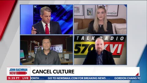 The Post Millennial’s Ari Hoffman speaks to NewsMax host Bachman about the “cancel culture”