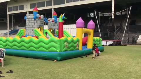 Kids play children fun. bouncy castle,bouncy castles,bounce house,bouncy castle fun,park