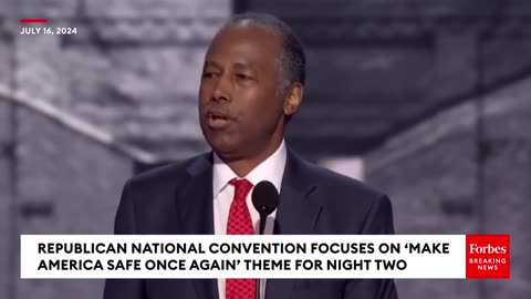 Ben Carson Responds To Shooting At Trump Rally During RNC Remarks- He Escaped Death By Mere Inches