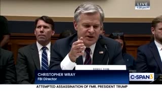 FBI Director Wray casts doubt on Trump assassination attempt. Was it a bullet or shrapnel?