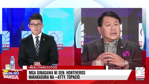 Mga ginagawa ni Sen. Hontiveros nakakasuka na —Atty. Topacio