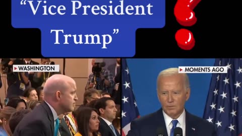 Biden calls Kamala “Vice President Trump”