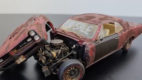 Abandoned Model Car