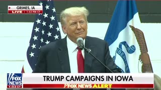 FOX cut into Trump speech in Iowa