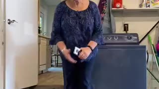 Grandma Doing Her Scared Dance