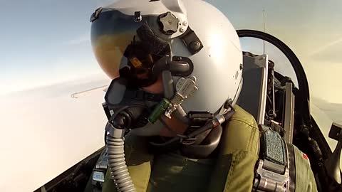 Danish Fighter Jet Pilot Takes the Ultimate 'Selfie'