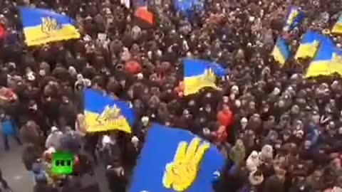 Ukrainians Citizens Beat up the Police for protecting their government leaders