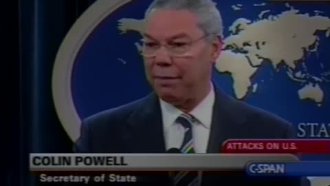 World Trade Center And Pentagon Attacks (Colin Powell) (9-13-2001)