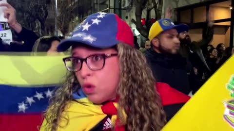 Venezuelans rally across Latin America over election results.mp4