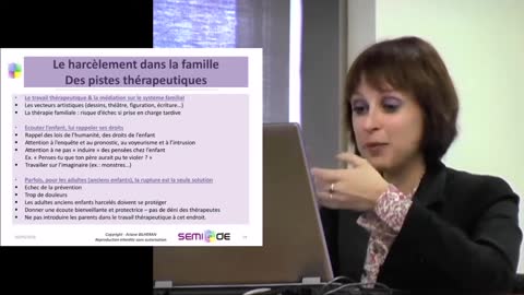 Conférence d'Ariane Bilheran: Le Harcèlement dans la Famille