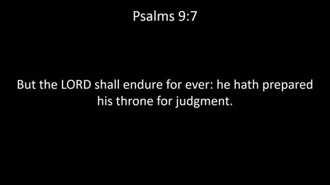 KJV Bible Psalms Chapter 9