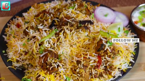 How To Make Chicken Biryani At Home,chicken biryani recipe, hyderabadi chicken biryani