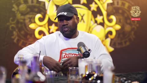 Kanye West Drink Champs Podcast