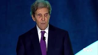 John Kerry, announces the need for a war-like effort to collapse the global farming industry