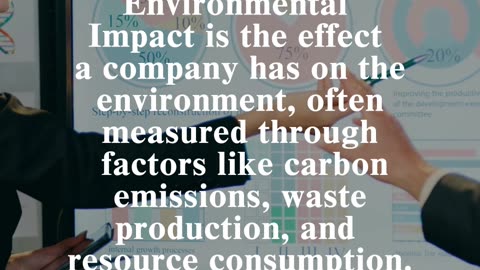 CEO KPIs: Environmental Impact as a Key Performance Indicator (KPI)