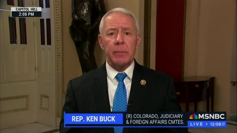 Crazy GOP Rep. Ken Buck Says He Won't Vote to Impeach Mayorkas