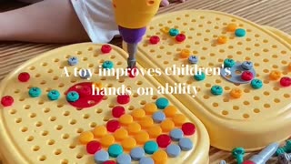 Educational toy--Let your children improve their hands-on skills