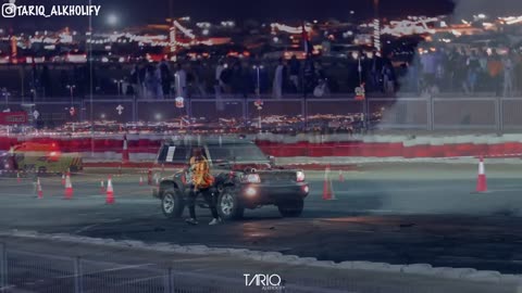 "Liwa 2023 Burnout Extravaganza | Unleashing Tire-Shredding Power in the Desert!"