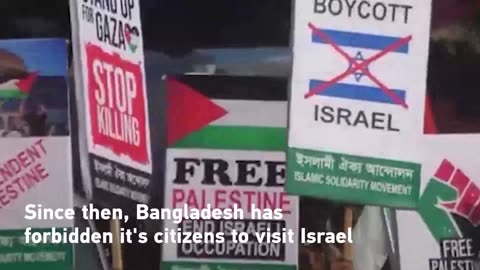 🇧🇩 🇮🇱 Bad blood between Bangladesh and Israel