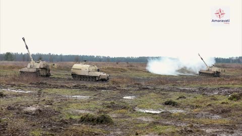 U.S. Army Paladin Howitzers Blaze at Bemowo Piskie | Poland | Amaravati Today