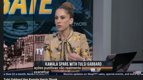 Tulsi Gabbard criticizes Kamala Harris' response.