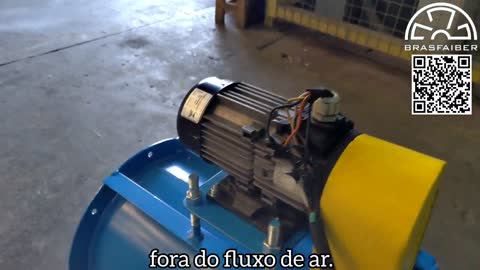 Exaustor com Motor Externo| Brasfaiber Brasil