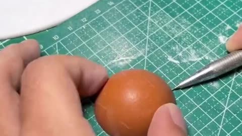 Egg Carving Art