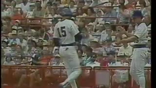 August 4, 1984 - Chicago White Sox at Milwaukee Brewers (Incomplete)