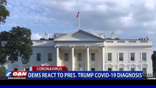 Democrats react to President Trump’s COVID diagnosis