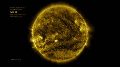 The sun's 6 years movement in 6 min,captured by NASA's
