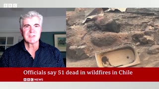 Chile forest fires: At least 51 dead, say officials | BBC News