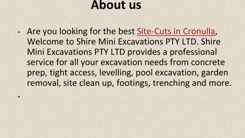 Best Site-Cuts in Cronulla.