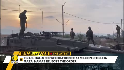 Israel-Palestine war _ Israel_ Struck 750 Gaza targets overnight _ Latest World News _ WION