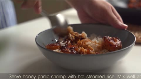 Honey Garlic Shrimp Recipe