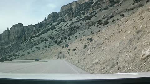Crossing the Bighorn Mountains